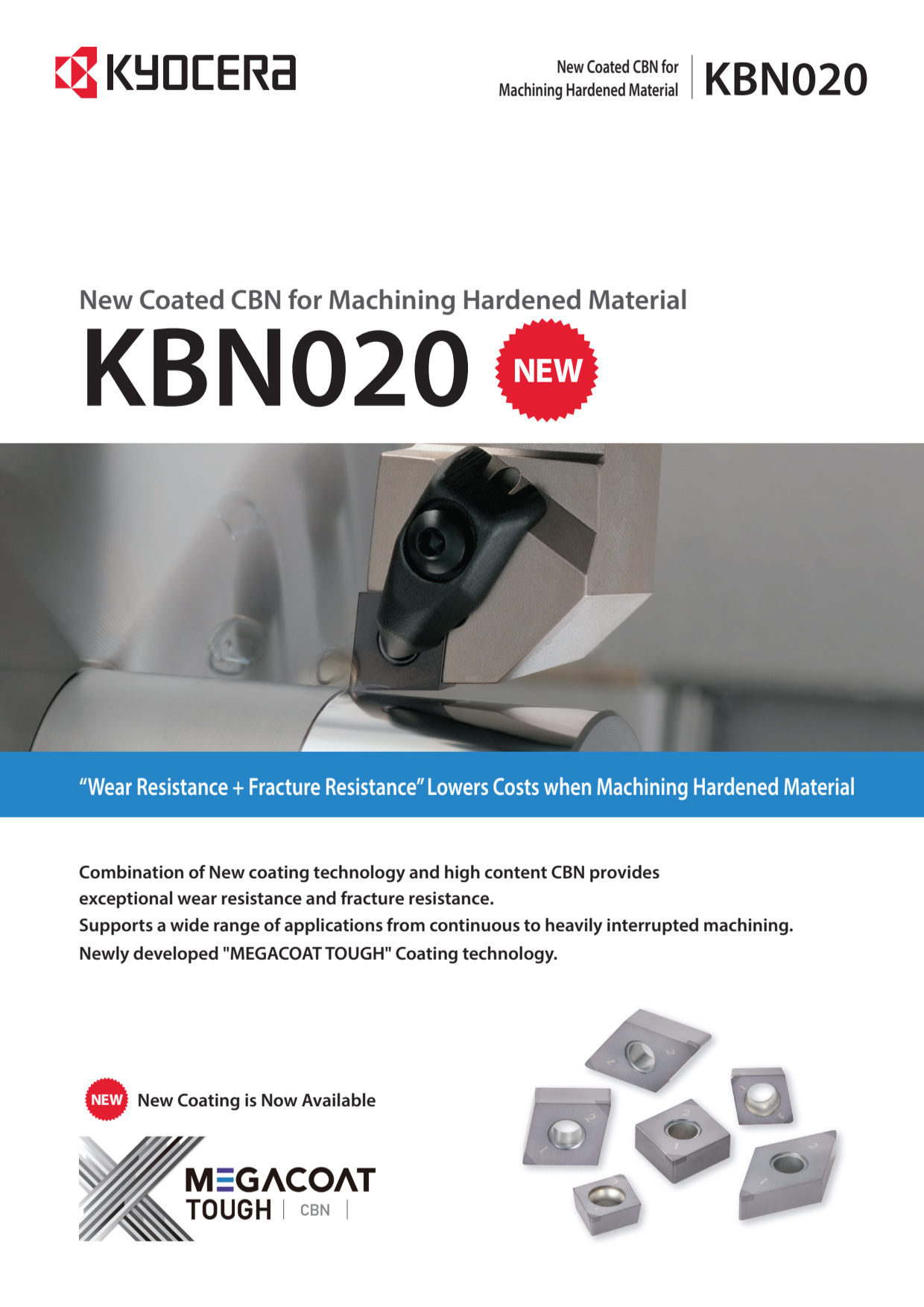 Kyocera Insert CBN KBN020