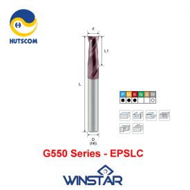 Dao phay ngón solid carbide series G550 EPSLC Winstar
