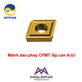 Mảnh dao phay Moldino Hitachi CPMT lắp cán dao AJU 3