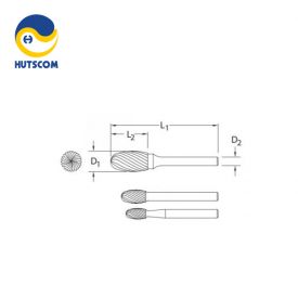 MÙI MÀI HỢP KIM HÌNH OVAL 2