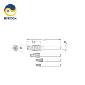 MÙI MÀI HỢP KIM HÌNH TRỤ 5