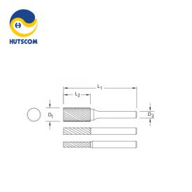 MÙI MÀI HỢP KIM HÌNH TRỤ THẲNG ATA SGSPRO - 5