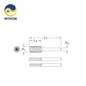 MÙI MÀI HỢP KIM HÌNH TRỤ THẲNG UNIVERSAL SB ATA - 2