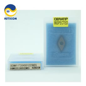 MẢNH DAO TIỆN KYOCERA DCMW11T304S01225MES (KBN05M) CHUYÊN TIỆN THÉP SAU NHIỆT 3