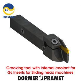 Cán Dao Cắt Đứt Và Chích Rãnh Trong Có Tưới Nguội Dormer Pramet GLAF-S