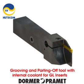 Cán Dao Cắt Đứt Và Chích Rãnh Trong Có Tưới Nguội Dormer Pramet GLAF