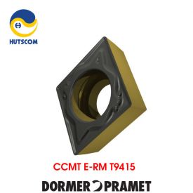 Mảnh Insert Tiện Dormer Pramet CCMT E-RM T9415 Gia Công Thép Tốc Độc Cao
