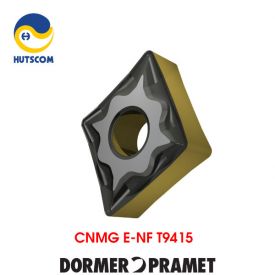 Mảnh Insert Tiện Dormer Pramet CNMG E-NF T9415 Gia Công Thép Tốc Độc Cao