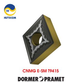 Mảnh Insert Tiện Dormer Pramet CNMG E-SM T9415 Gia Công Thép Tốc Độc Cao