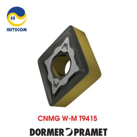 Mảnh Insert Tiện Dormer Pramet CNMG120408W-M T9415 Gia Công Thép Tốc Độc Cao