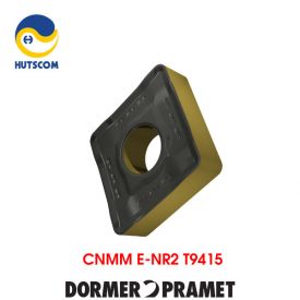 Mảnh Insert Tiện Dormer Pramet CNMM E-NR2 T9415 Gia Công Thép Tốc Độc Cao