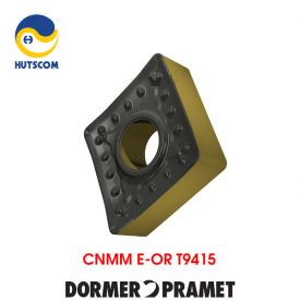 Mảnh Insert Tiện Dormer Pramet CNMM E-OR T9415 Gia Công Thép Tốc Độc Cao