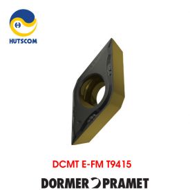 Mảnh Insert Tiện Dormer Pramet DCMT E-FM T9415 Gia Công Thép Tốc Độc Cao