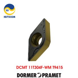 Mảnh Insert Tiện Dormer Pramet DCMX11T304F-WM T9415 Gia Công Thép