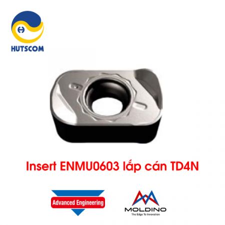 Mảnh Insert Phay Hitachi Moldino ENMU060303 Lắp Cán TD4N