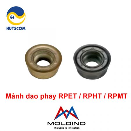 Mảnh Dao Phay Modino RPET RPHT RPMT Lắp Cán RV Type