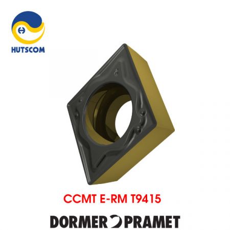 Mảnh Insert Tiện Dormer Pramet CCMT E-RM T9415 Gia Công Thép Tốc Độc Cao