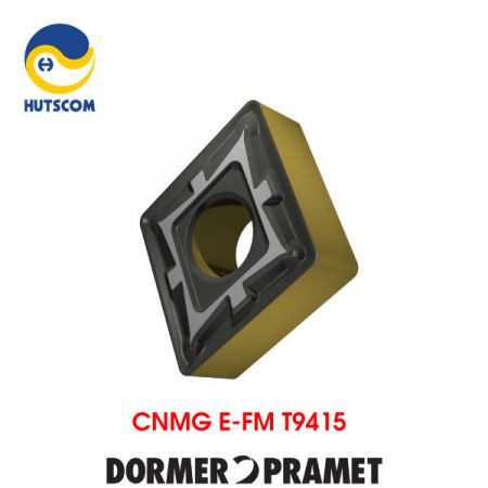 Mảnh Insert Tiện Dormer Pramet CNMG E-M T9415 Gia Công Thép Tốc Độc Cao