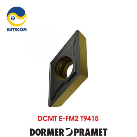 Mảnh Insert Tiện Dormer Pramet DCMT E-FM2 T9415 Gia Công Thép Tốc Độc Cao