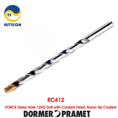 Mũi Khoan Sâu Hợp Kim Force Deep Hole Dormer Pramet RC412