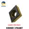 Mảnh Insert Tiện Dormer Pramet CCMT E-FF2 T9415 Gia Công Thép Tốc Độc Cao