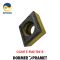 Mảnh Insert Tiện Dormer Pramet CCMT E-FM2 T9415 Gia Công Thép Tốc Độc Cao