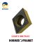 Mảnh Insert Tiện Dormer Pramet CCMT E-RM T9415 Gia Công Thép Tốc Độc Cao