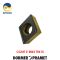 Mảnh Insert Tiện Dormer Pramet CCMT E-RM3 T9415 Gia Công Thép Tốc Độc Cao
