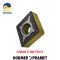 Mảnh Insert Tiện Dormer Pramet CNMG E-RM T9415 Gia Công Thép Tốc Độc Cao